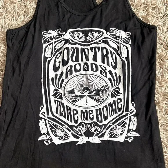 NWOT PINK FOOT Racer Back Tank Top Various Sizes - Picture 2 of 5